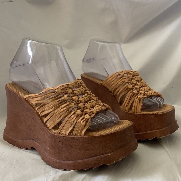 90’s/Y2K Vintage Chunky Platform Sandals/Mules - Picture 1 of 10